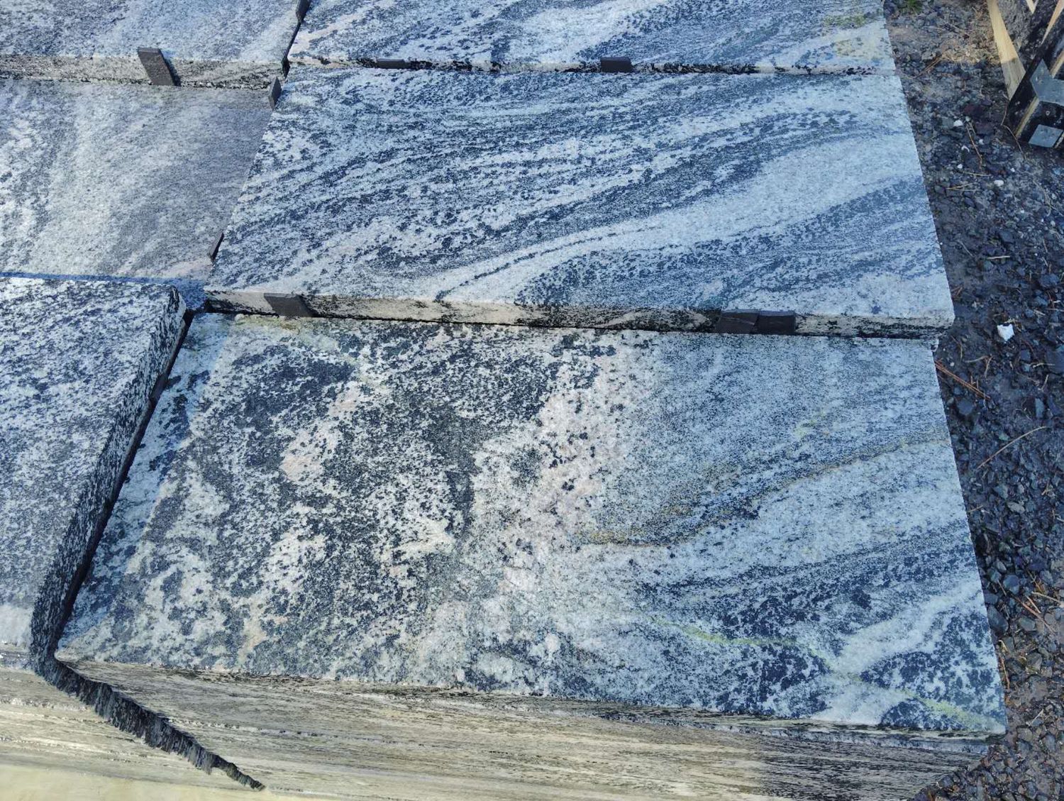 Golden Dark Granite Paver - 600x300x30