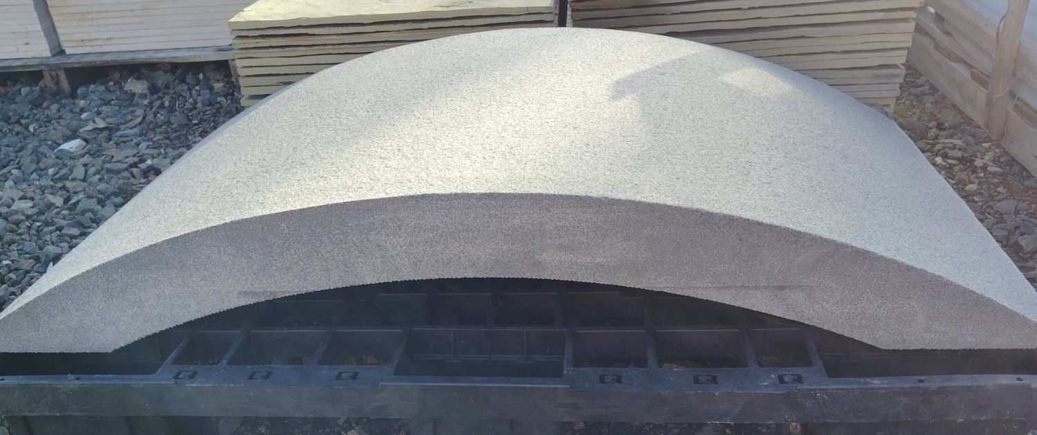 Dark Grey Granite Ornamental Bridge-1200x640x90mm
