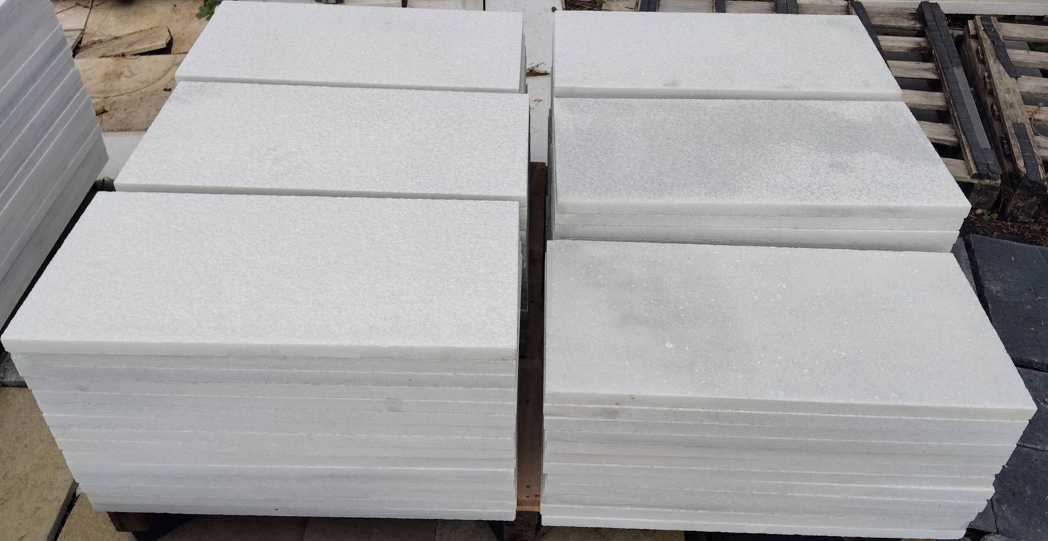 White Quartzite Paver-600x300x23