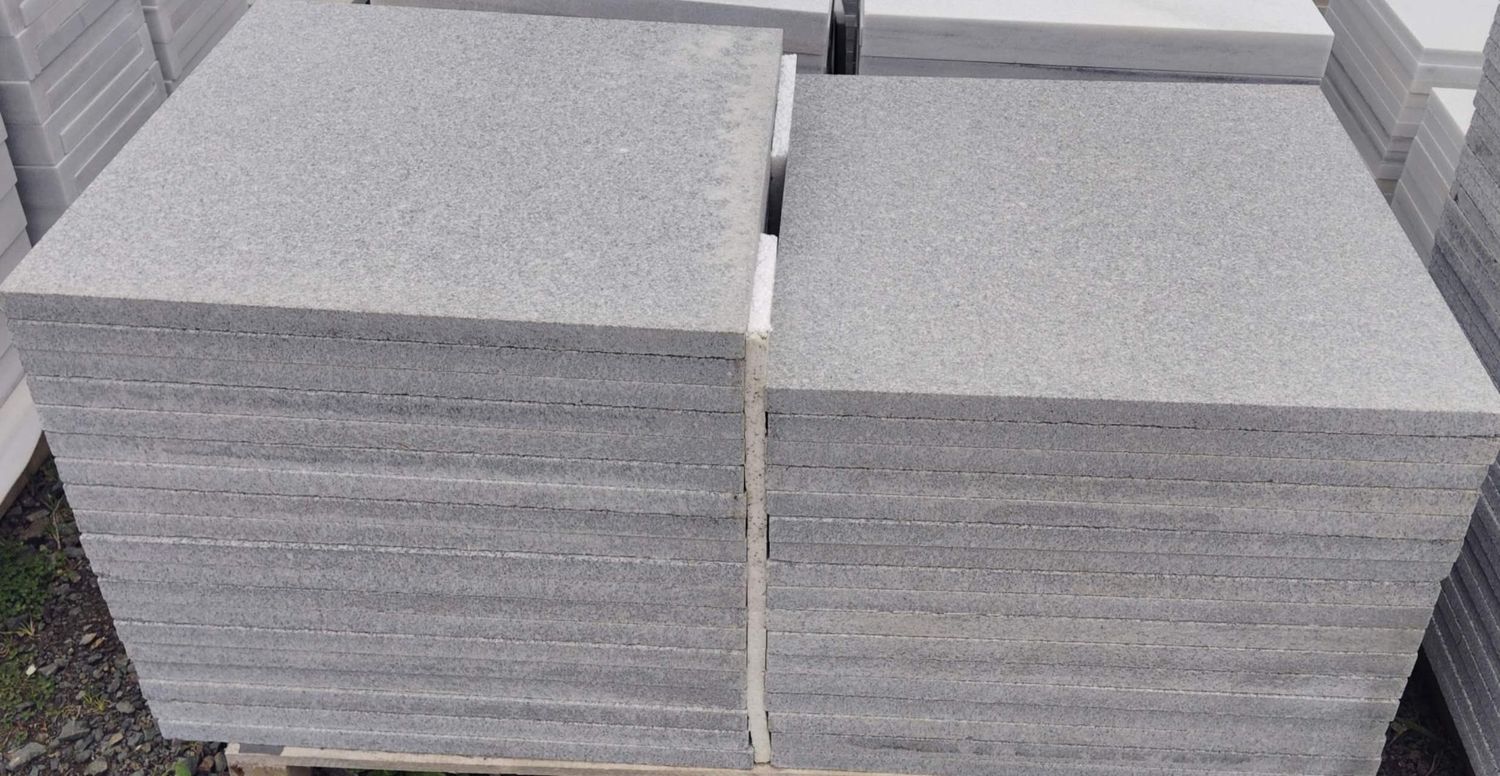 Light Grey Granite Tile- 600x600x30