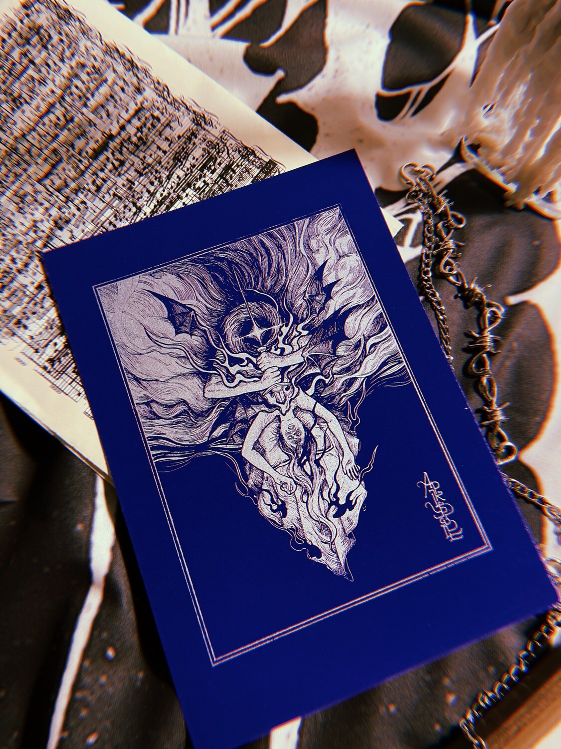 Nightmare - Handmade Screenprint - SOLD OUT