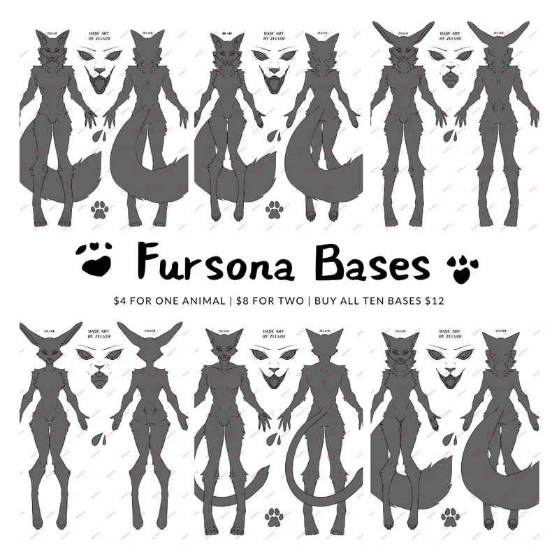 Fursona Bases