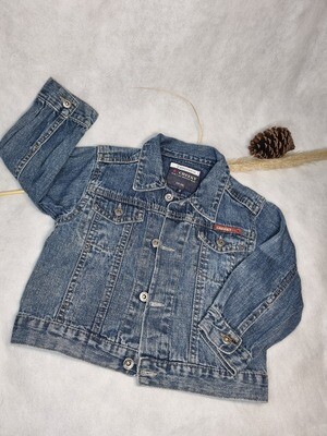 CAMPERA DE JEAN UNISEX, COLOR AZUL, MARCA CHEEKY, TALLE 2
