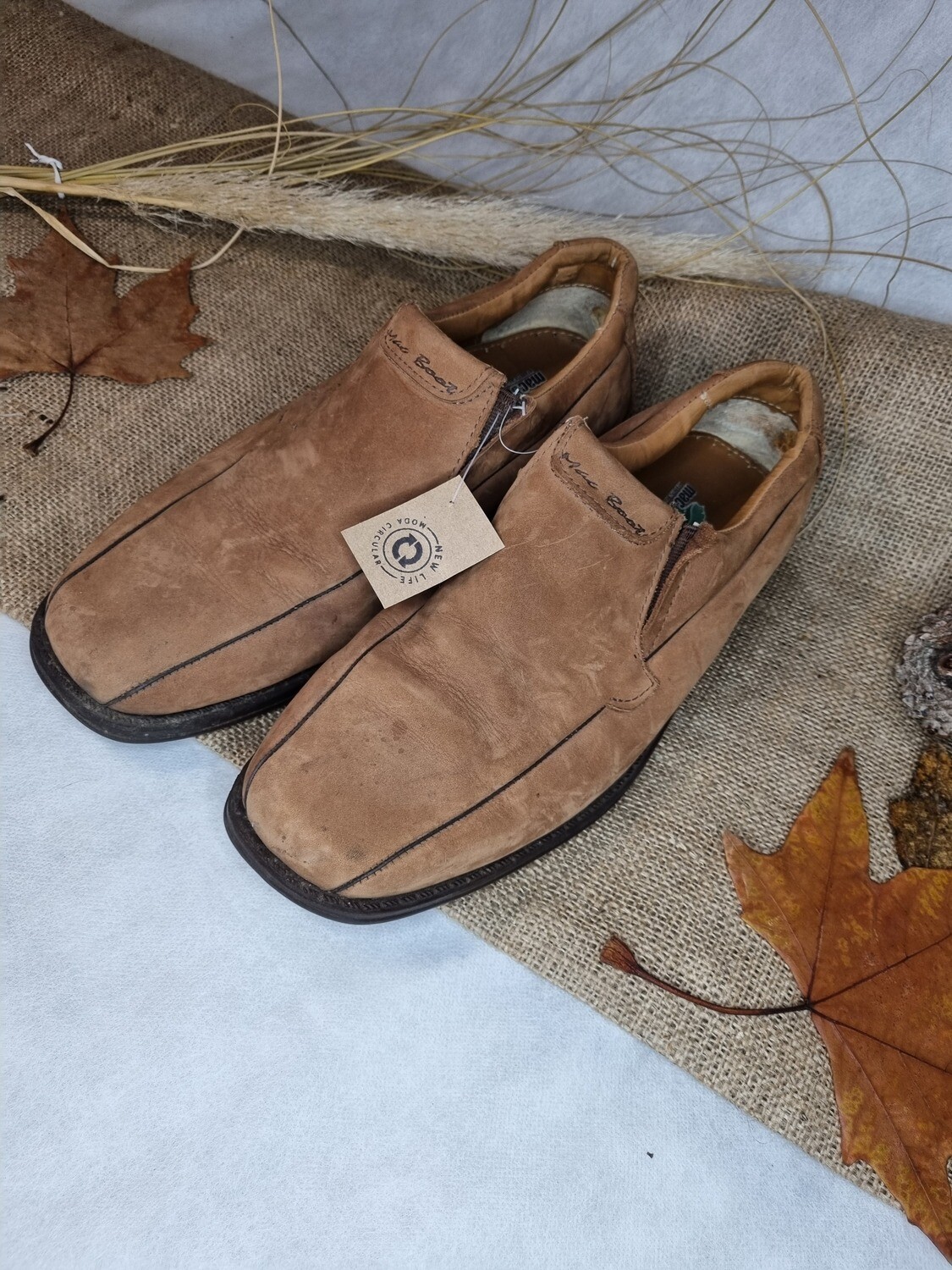 ZAPATOS DE HOMBRE, EN CUERO, MARCA MAC BOOT, TALLE 42
