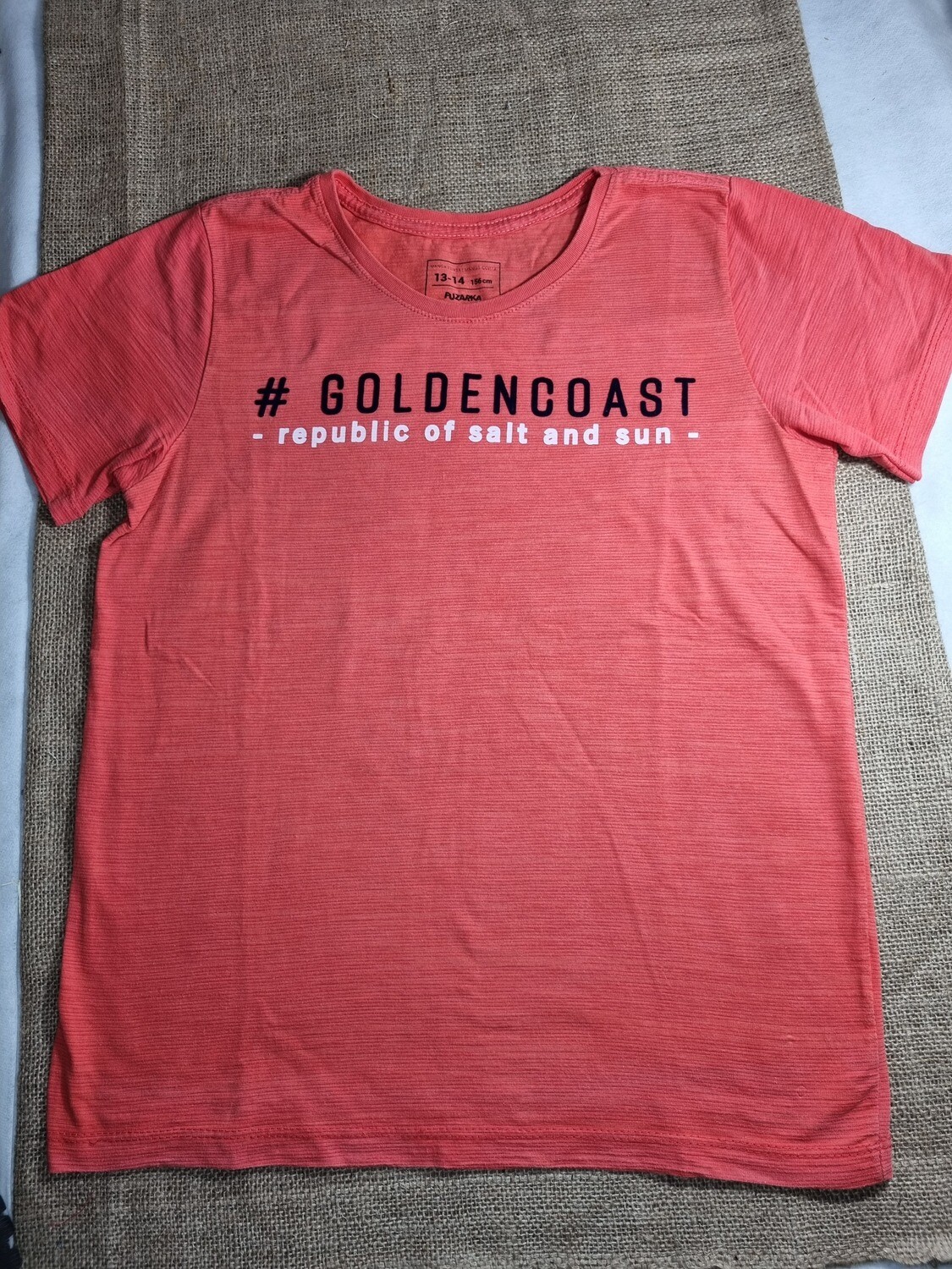 REMERA - BUZO DE NIÑO, DE ALGODÓN, MARCA FUZARKA, TALLE 13-14 AÑOS. IMPECABLE