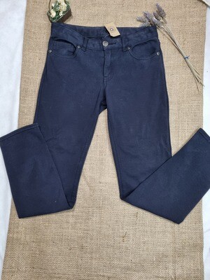 PANTALON DE LYCRA, CHUPIN, COLOR AZUL OSCURO, MARCA GAP KIDS, TALLE 8