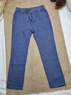 PANTALON DE NIÑO, DE VESTIR, EN TELA FINA. MARCA HYM. TALLE 6/7. IMPECABLE