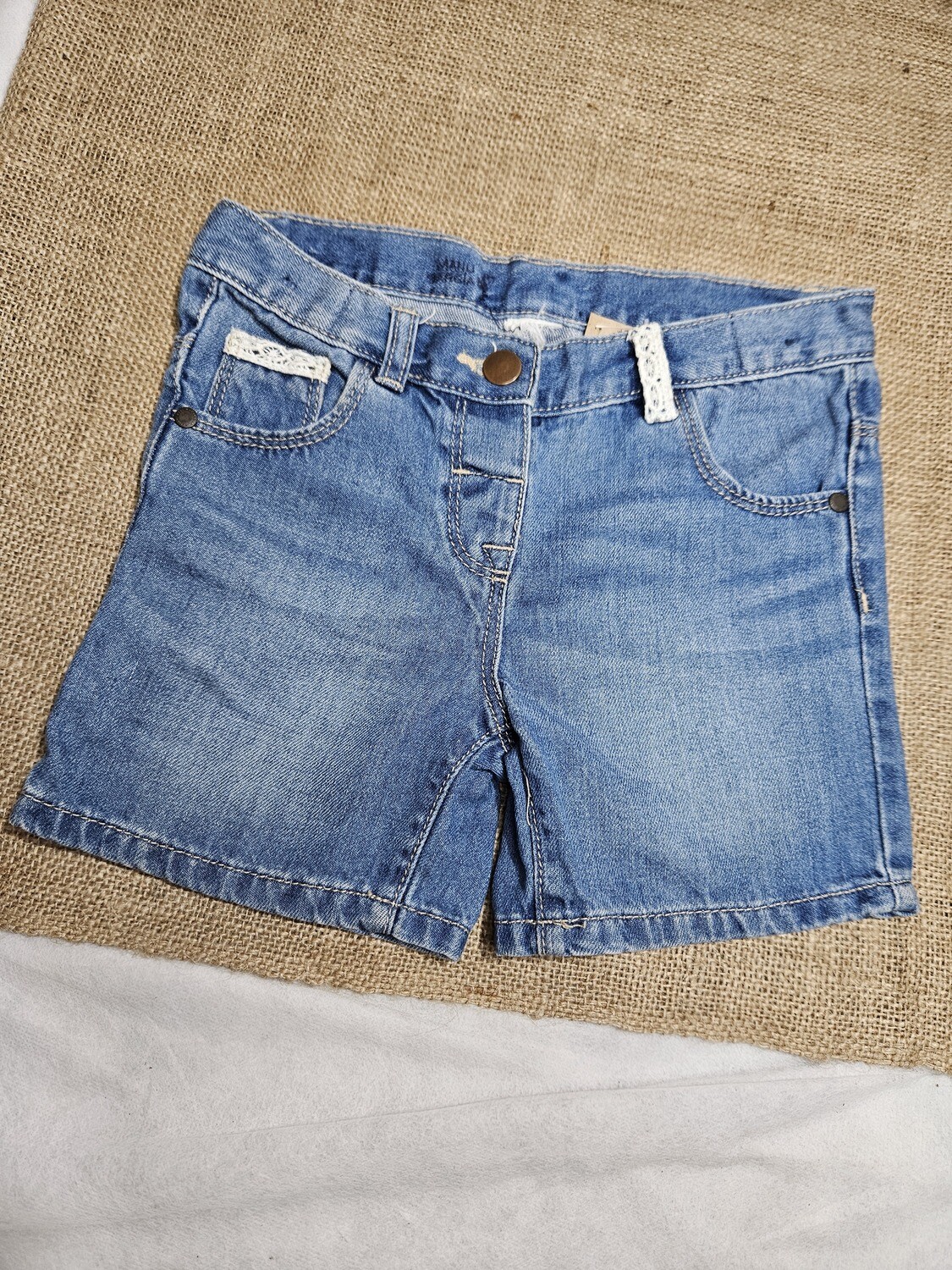 SHORT DE JEAN PARA NIÑA, TALLE 4