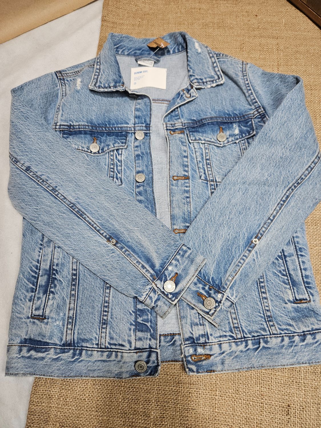 CAMPERA DE JEAN PARA NIÑO, MARCA ZARA. TALLE 10 GRANDE