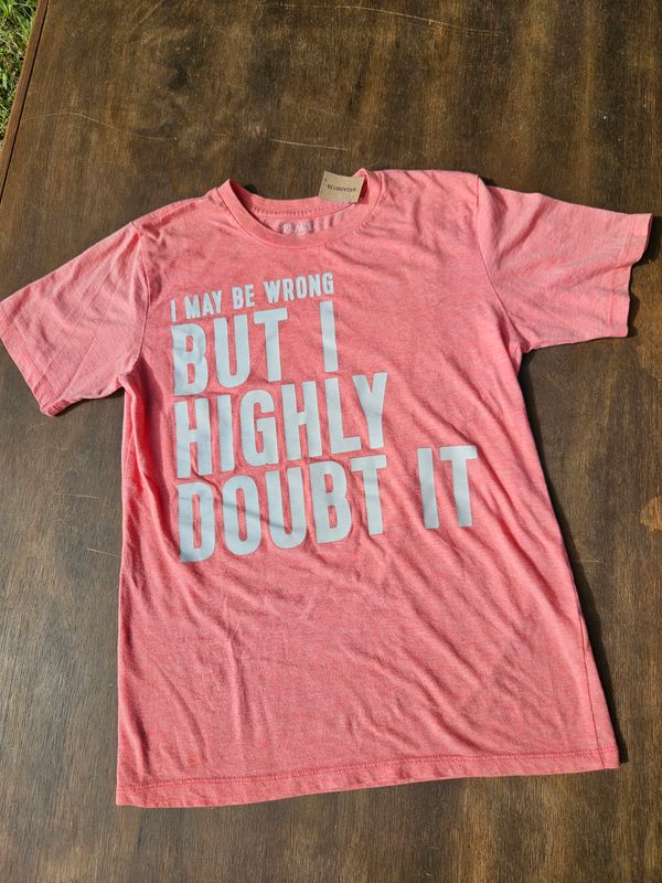 REMERA DE ALGODÓN PARA NIÑO, MANGA CORTA, COLOR SALMÓN, MARCA PLACE, TALLE 10/12