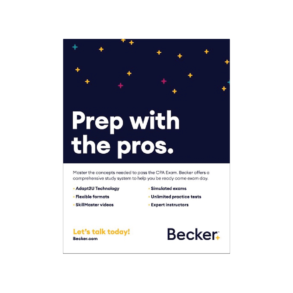 CPA Table Top Banner Stand