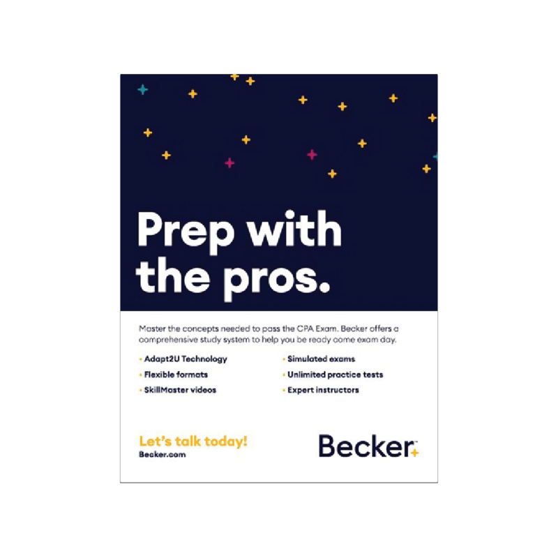 CPA Table Top Banner Stand