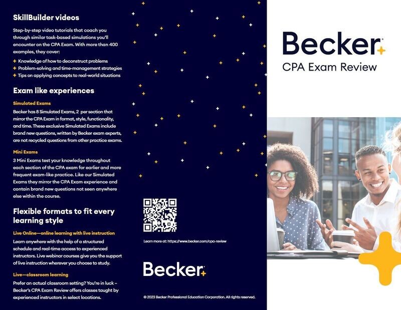 CPA Tiered Price Trifold