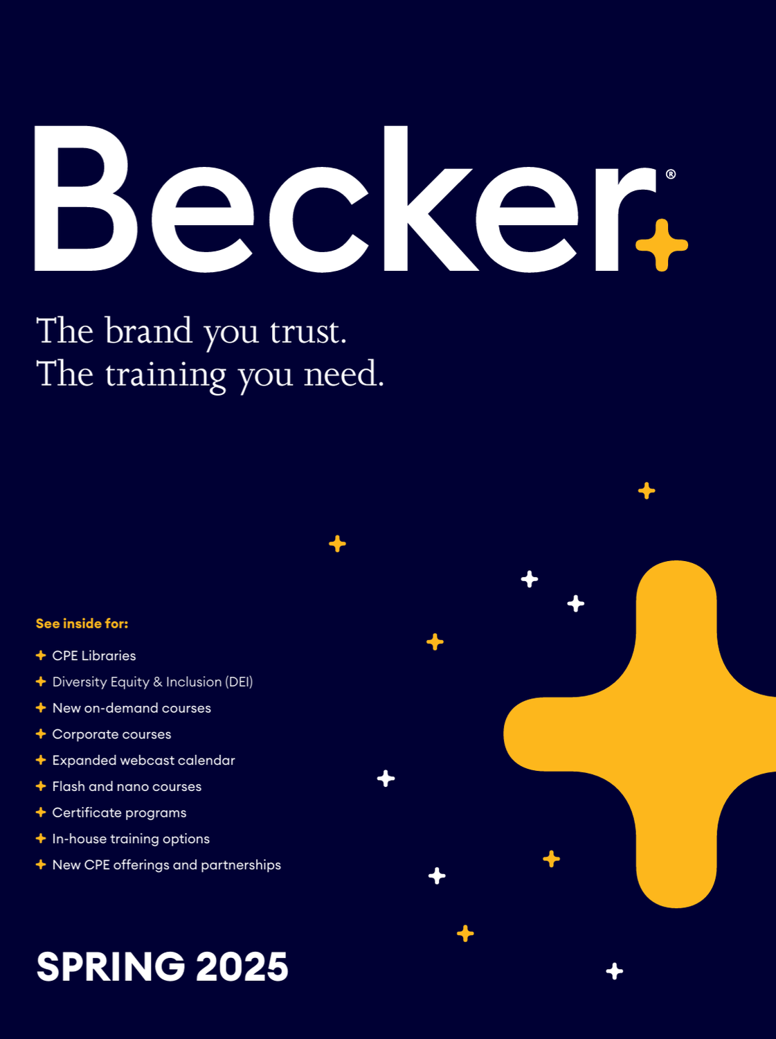 Becker Spring 2025 CPE Catalog
