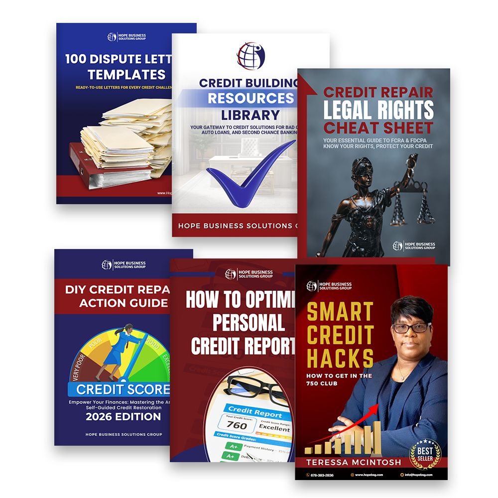 Personal Credit Solutions Bundle Personal Credit Solutions Bundle