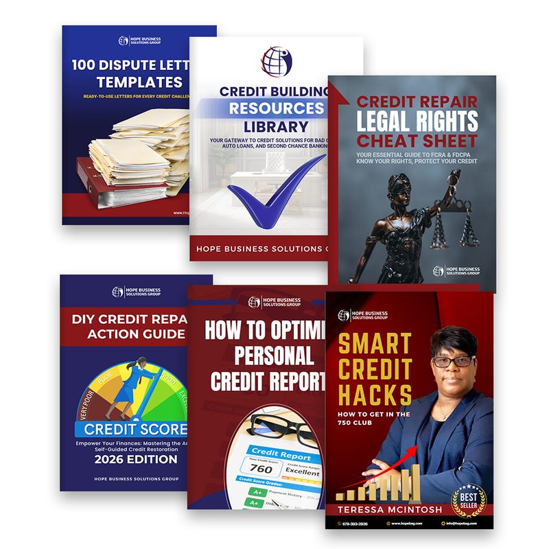 Personal Credit Solutions Bundle Personal Credit Solutions Bundle