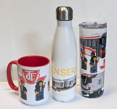 &quot;Not in Service&quot; Mugs, Bottles &amp; Tumblers