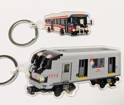 Lego TTC Keychain