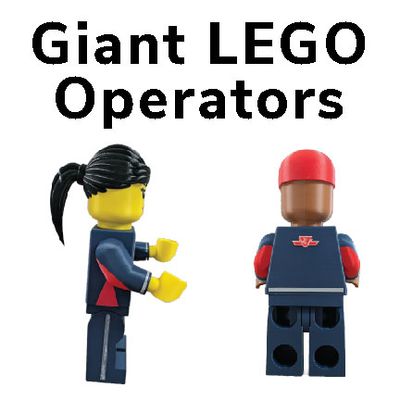 Giant Lego Figures
