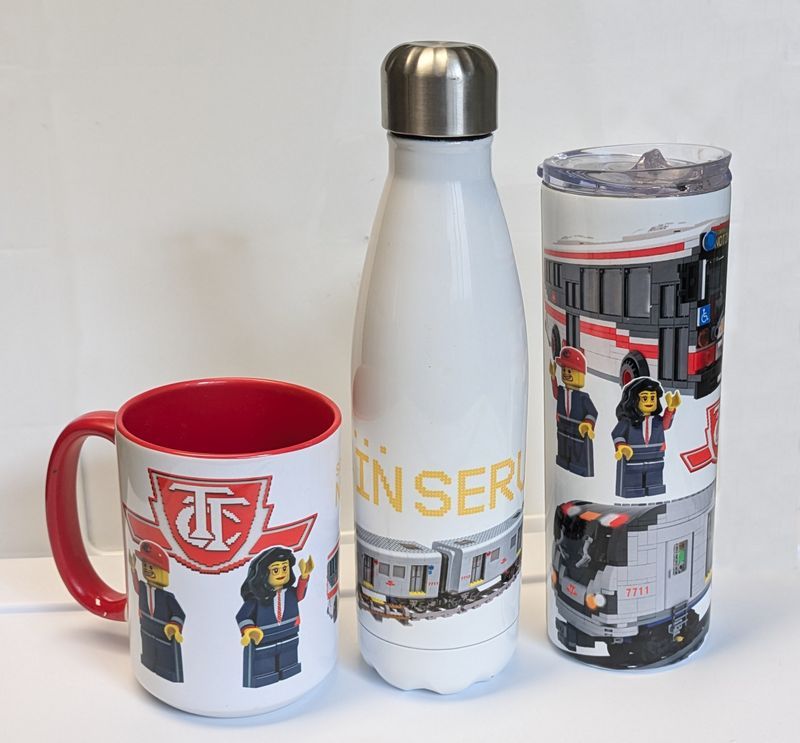 "Not in Service" Mugs &amp; Bottles
