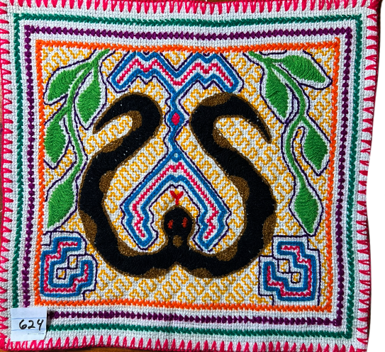 Snake Energy for good thoughts and protection from harm (#624) 10" x 10.5"