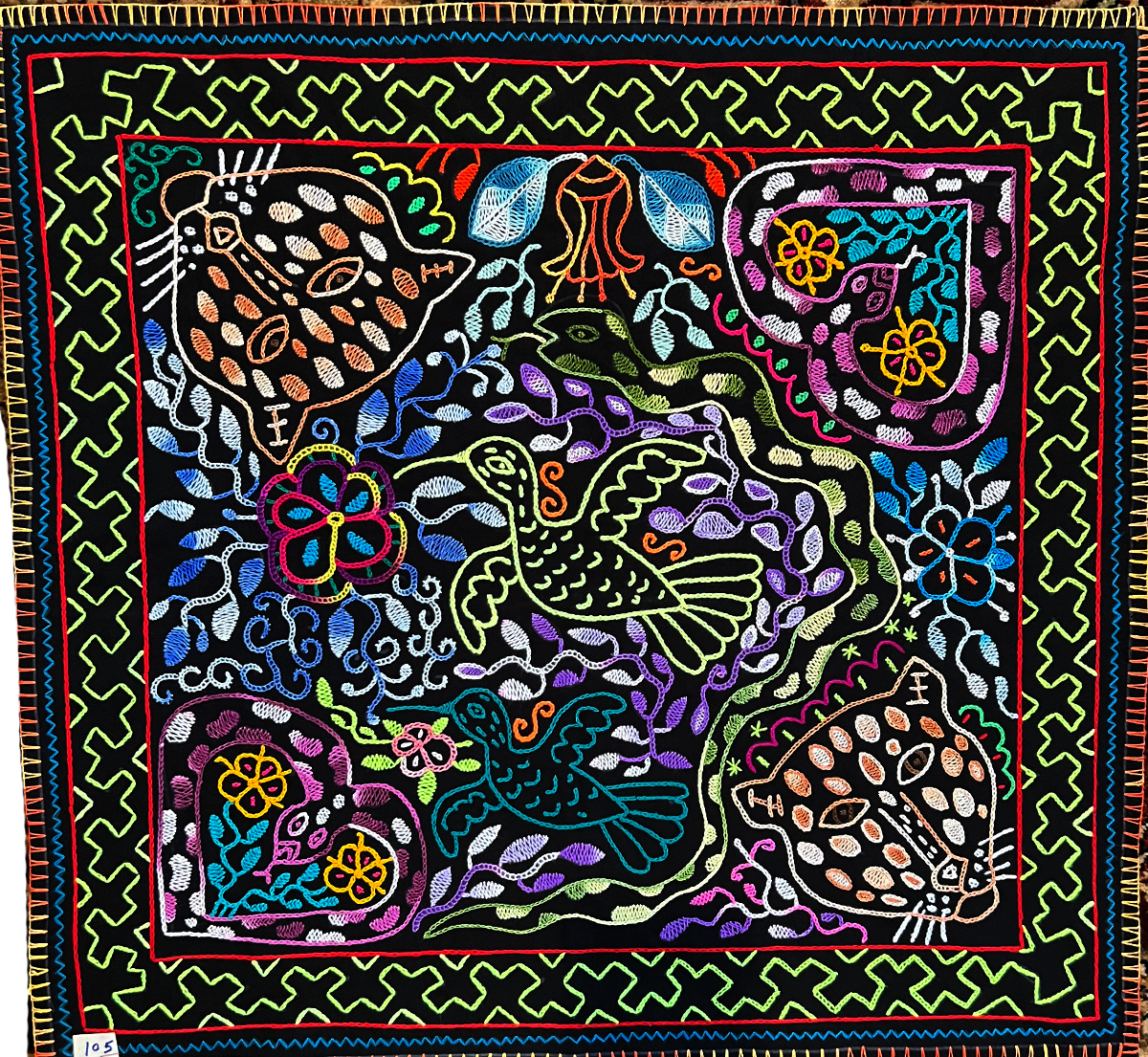 Song of great good luck in everything you do in work and in life. s (27” x 28”) #105