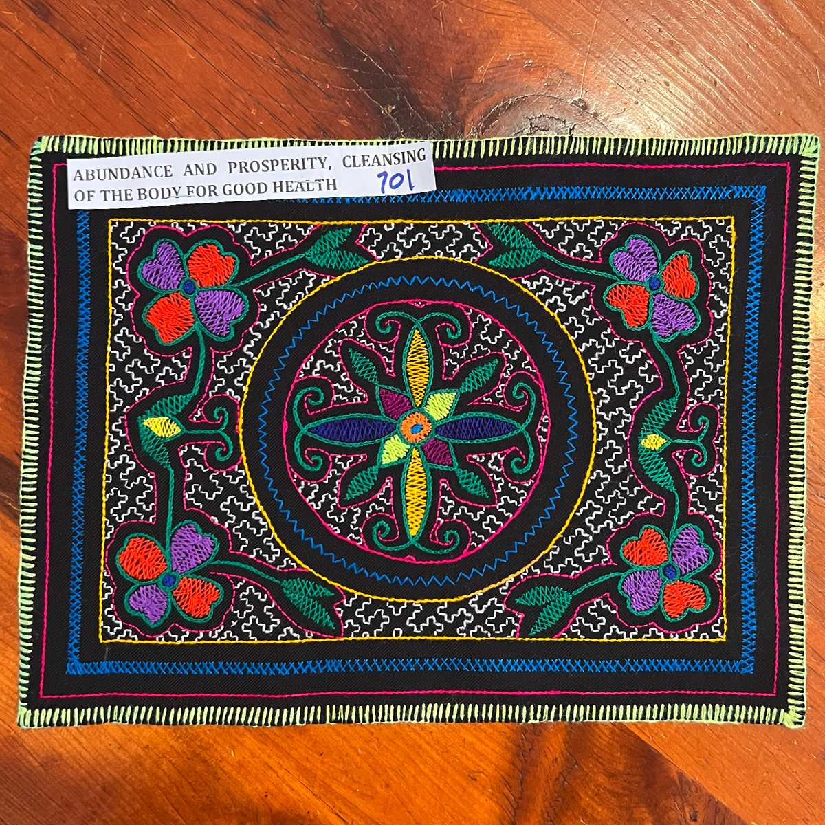 Abundance and prosperity, cleansing of the body for good health. 10“ x 13“