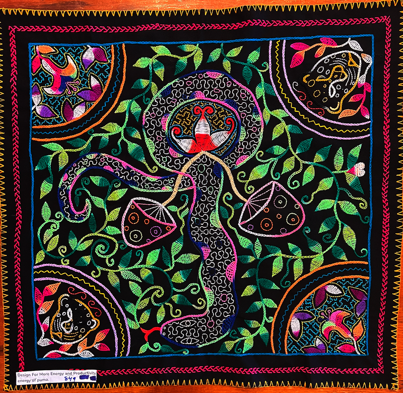Power of the puma, the plants and the mushroom for more energy, productivity and imagination. 21“ x 29“.