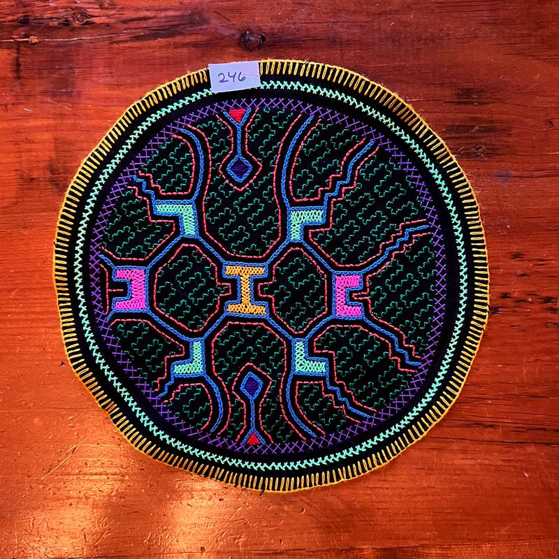 #246 Song of prosperity and abundance. 11” diameter.