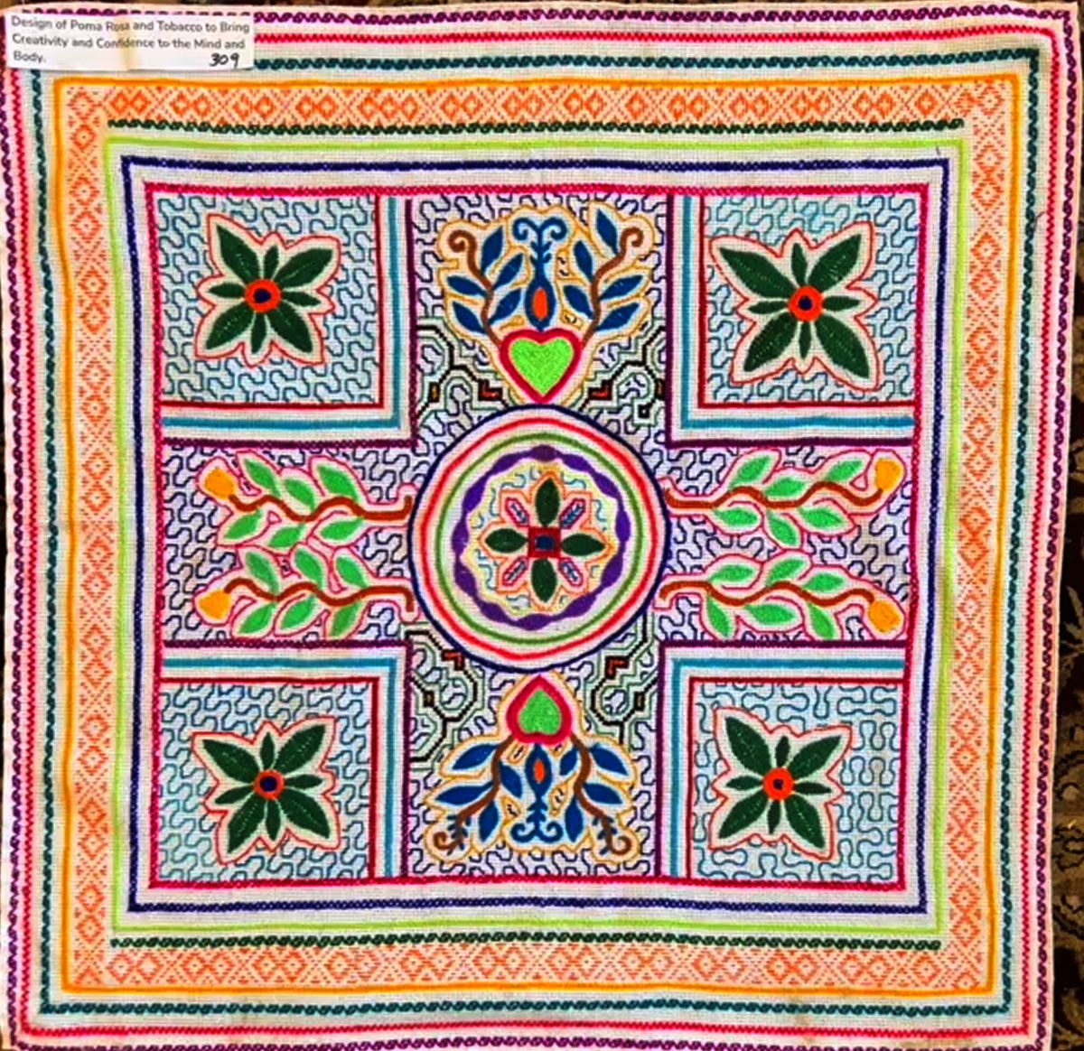 309 creativity and confidence 28”x28”