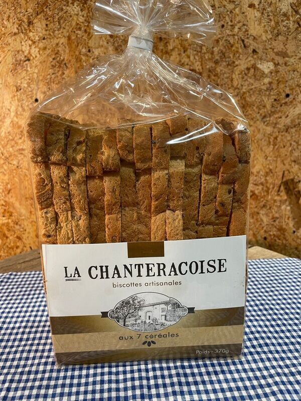 BISCOTTES AUX 7 CEREALES 370G