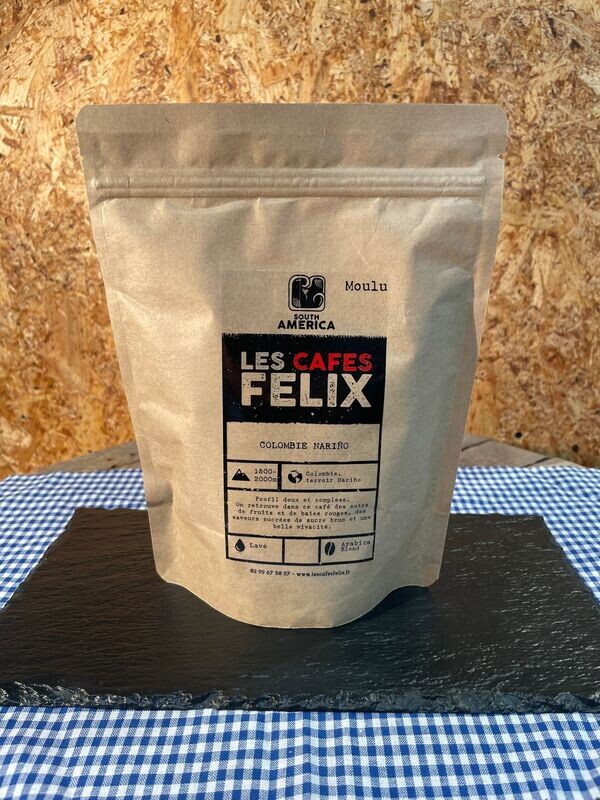 CAFE COLOMBIE NARINO 250G moulu
