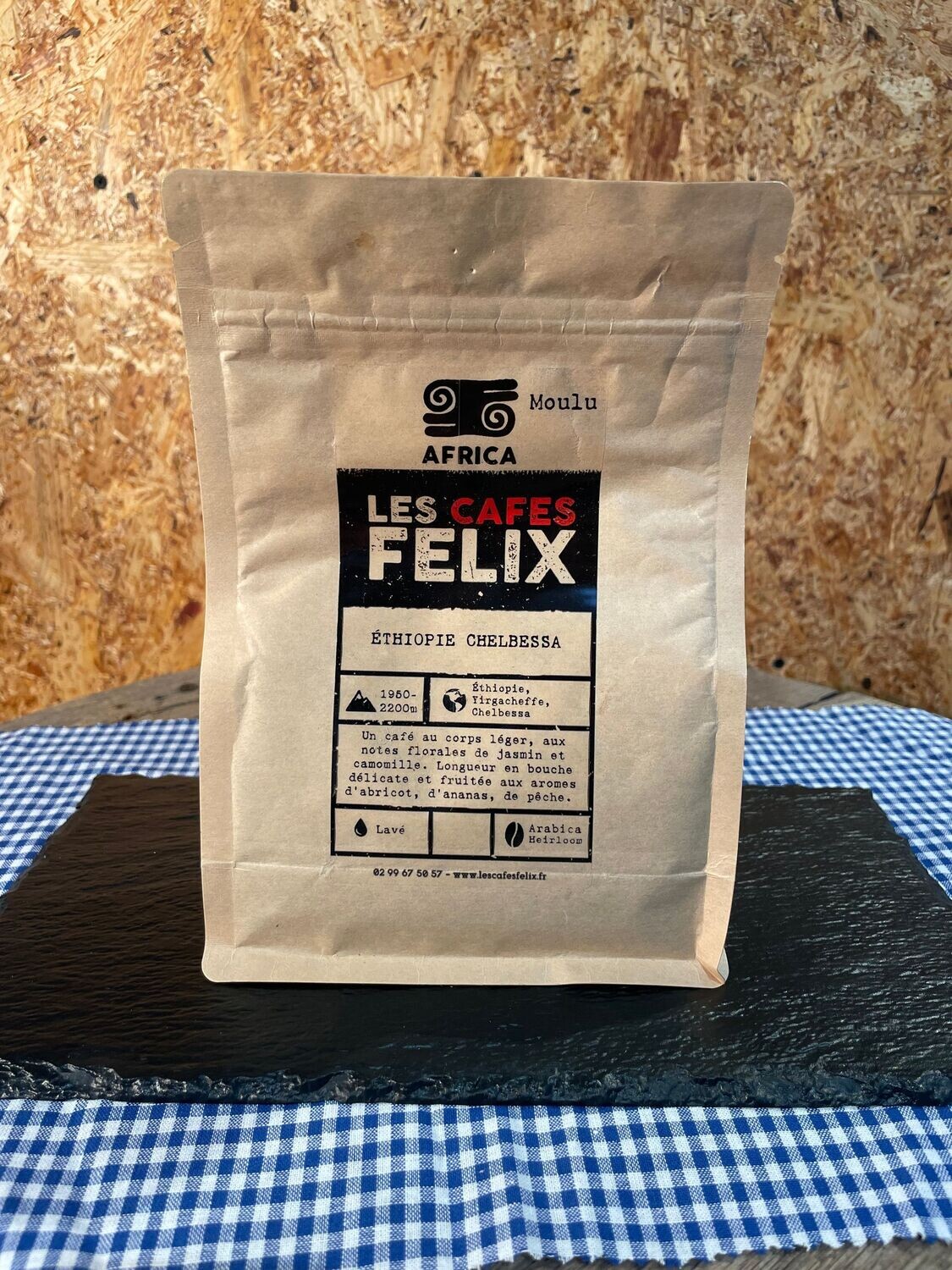 CAFE ETHIOPIE CHELBESSA 250G moulu