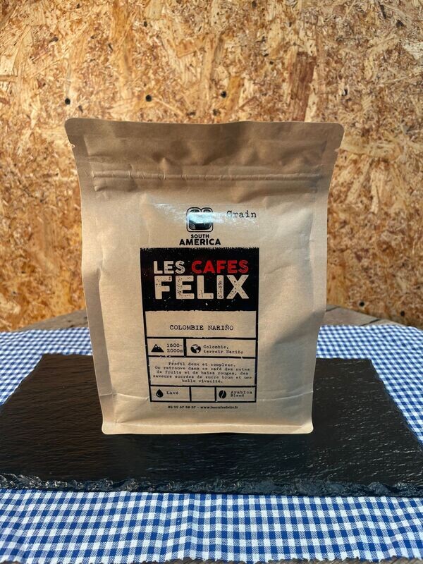 CAFE COLOMBIE NARINO 250G grain