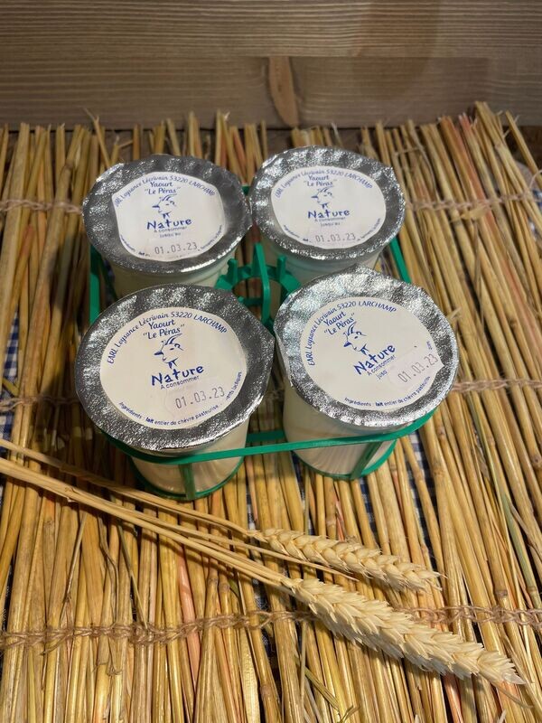 CHEVRE YAOURT NATURE 4*125g