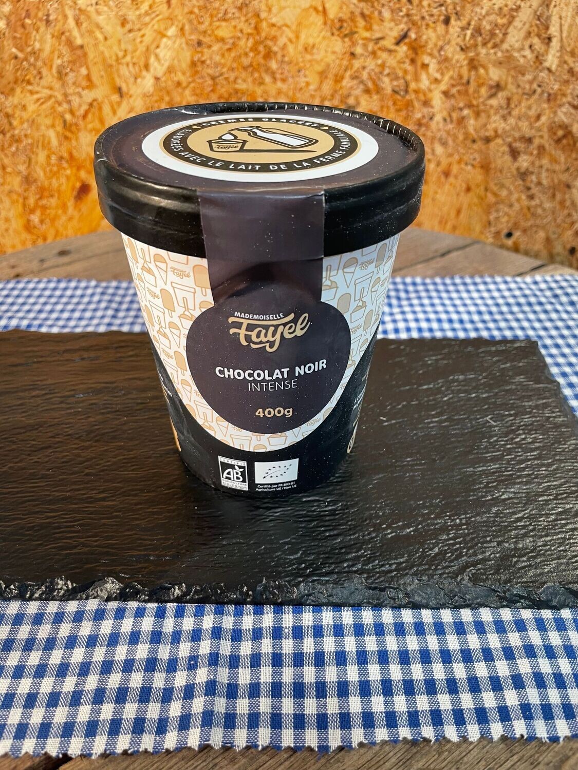 GLACE CHOCOLAT NOIR INTENSE 400G