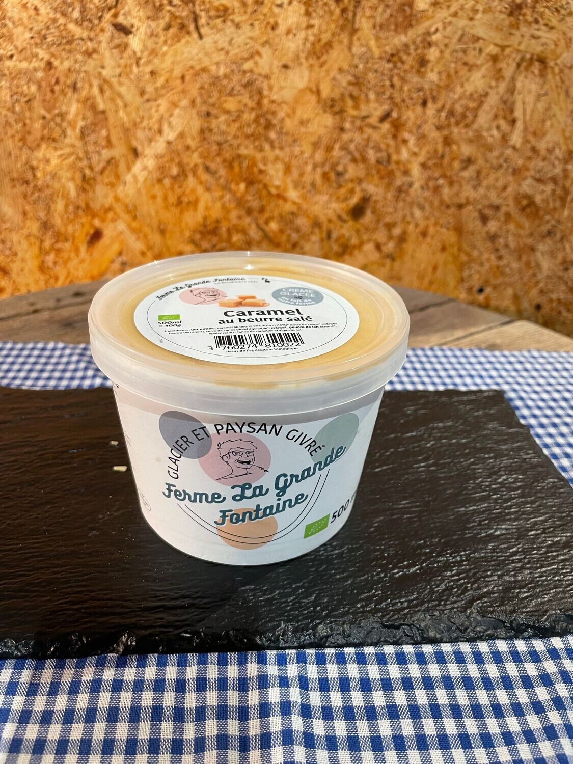 CREME GLACEE CARAMEL 500ML