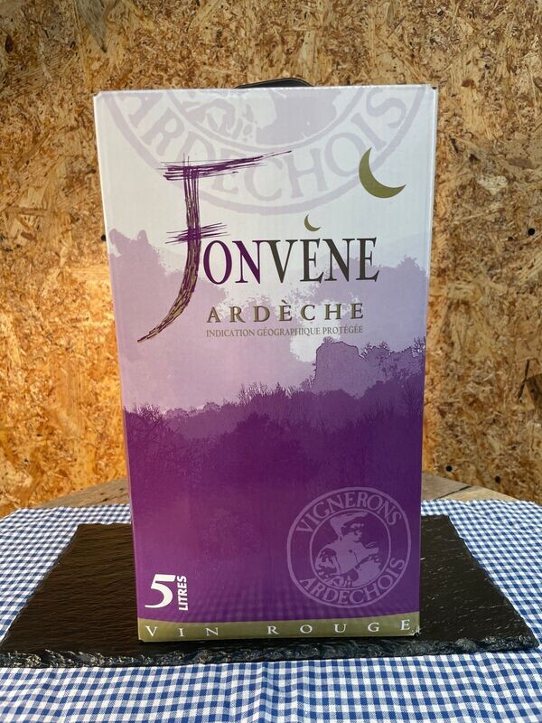 CUBI VIN FONVENE ROUGE 5L