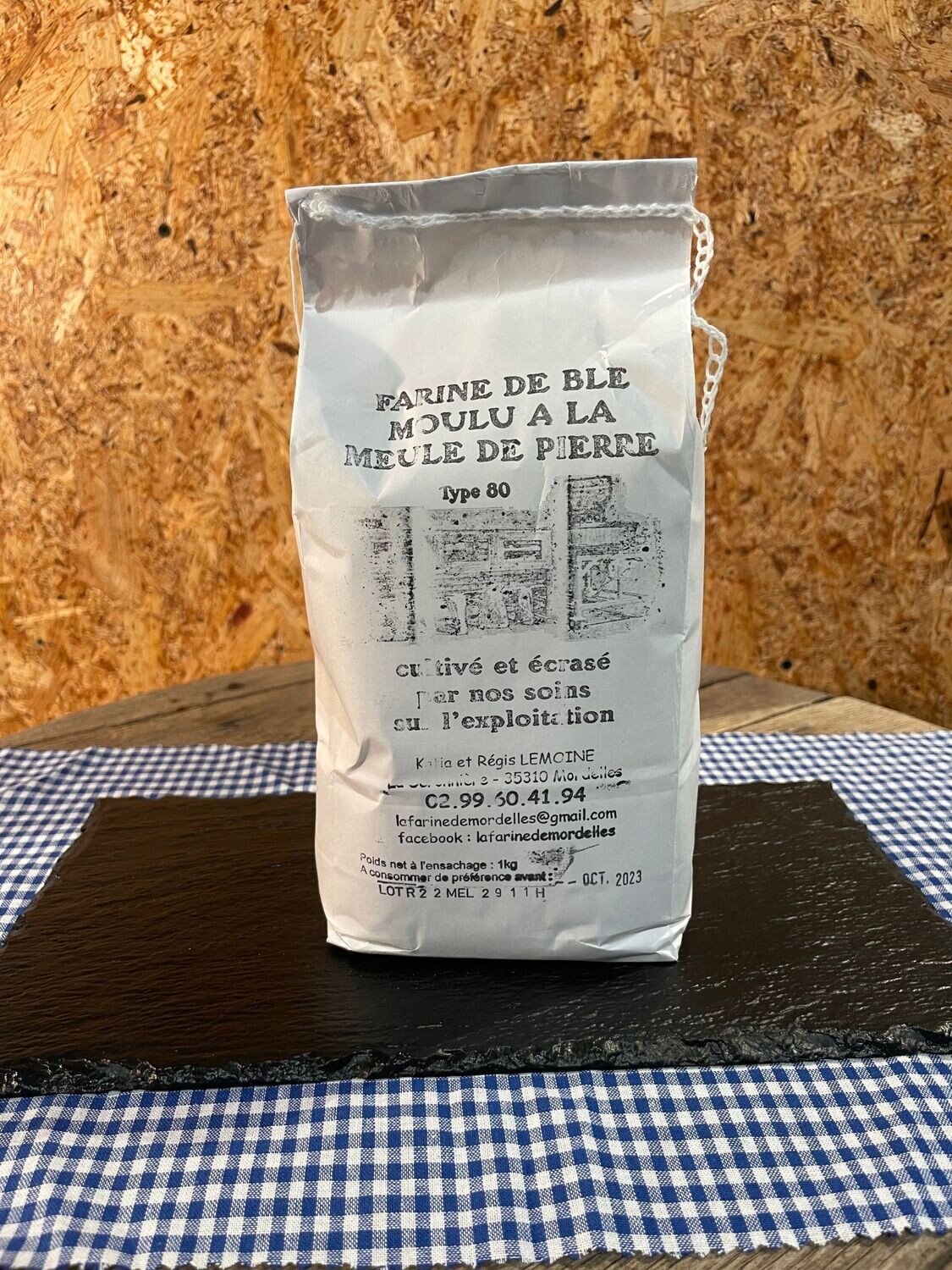 FARINE DE BLE T80 1KG