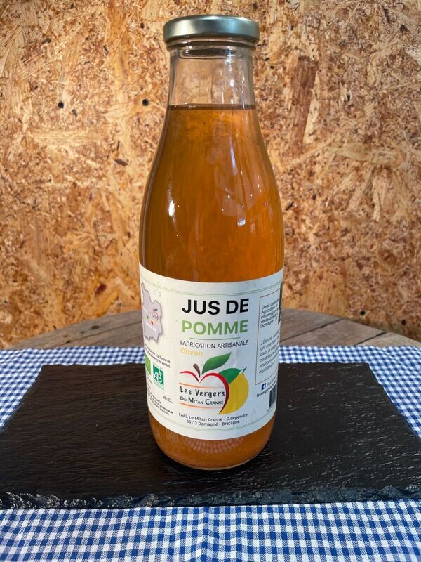 JUS POMME CITRON BIO 1L