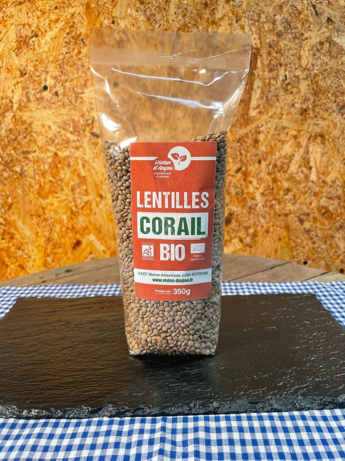 LENTILLES CORAIL 350G