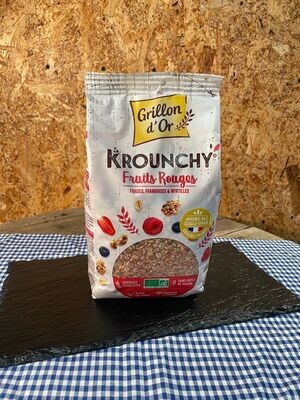 KROUNCHY FRUITS ROUGES 500G