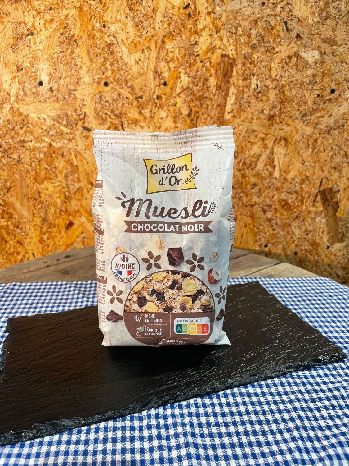 MUESLI CHOCOLAT NOIR 500G