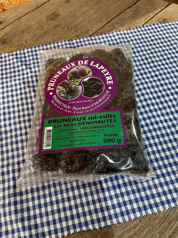 PRUNEAUX DENOYAUTES 500G