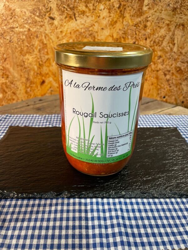 ROUGAIL SAUCISSES 700G