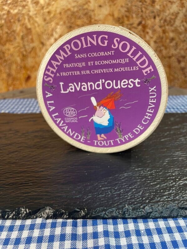 SHAMPOOING SOLIDE A LA LAVANDE 130G