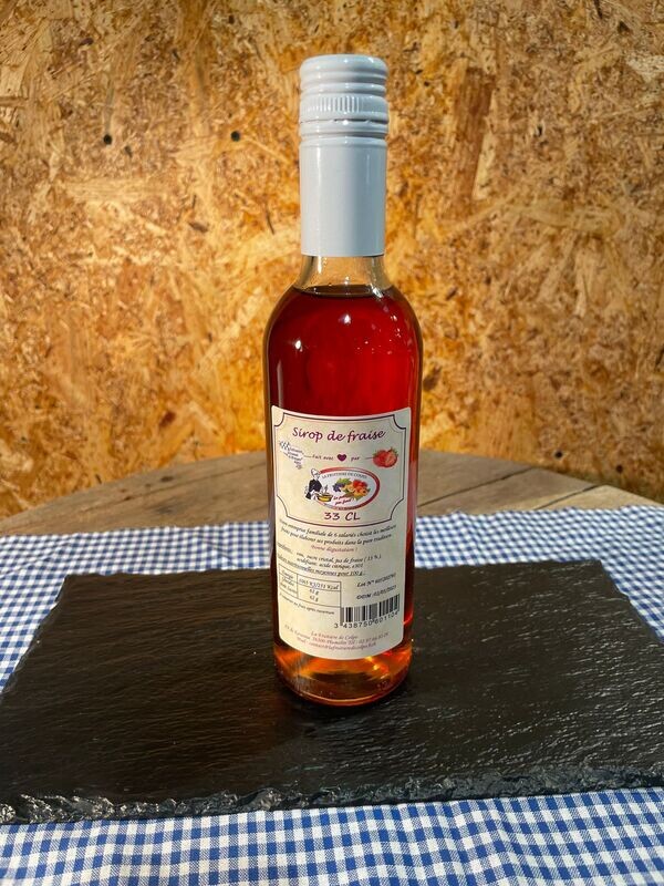 SIROP FRAISE 33CL