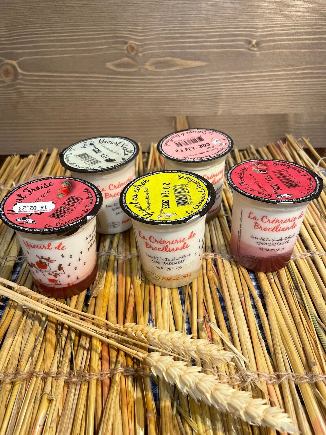 YAOURT FRUITS  1*125G