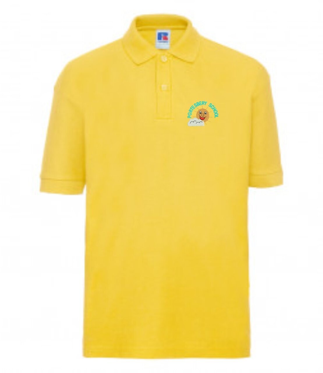 Polo Shirt Yellow  (Adult sizes)