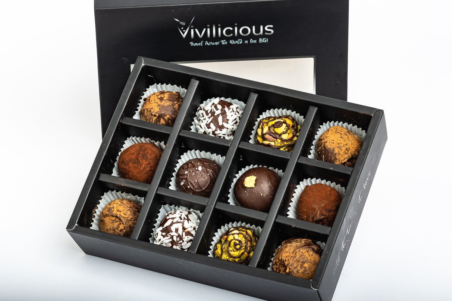 Buy Gourmet Chocolate Truffles, & Gifts Sets Online Vivilicious
